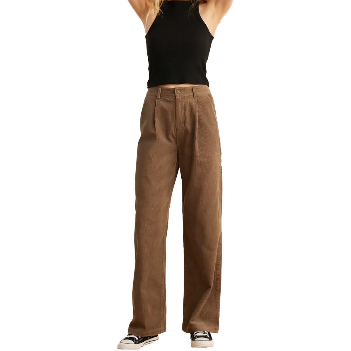 Women's Charter Corduroy Pant Urban Cool Linen blend