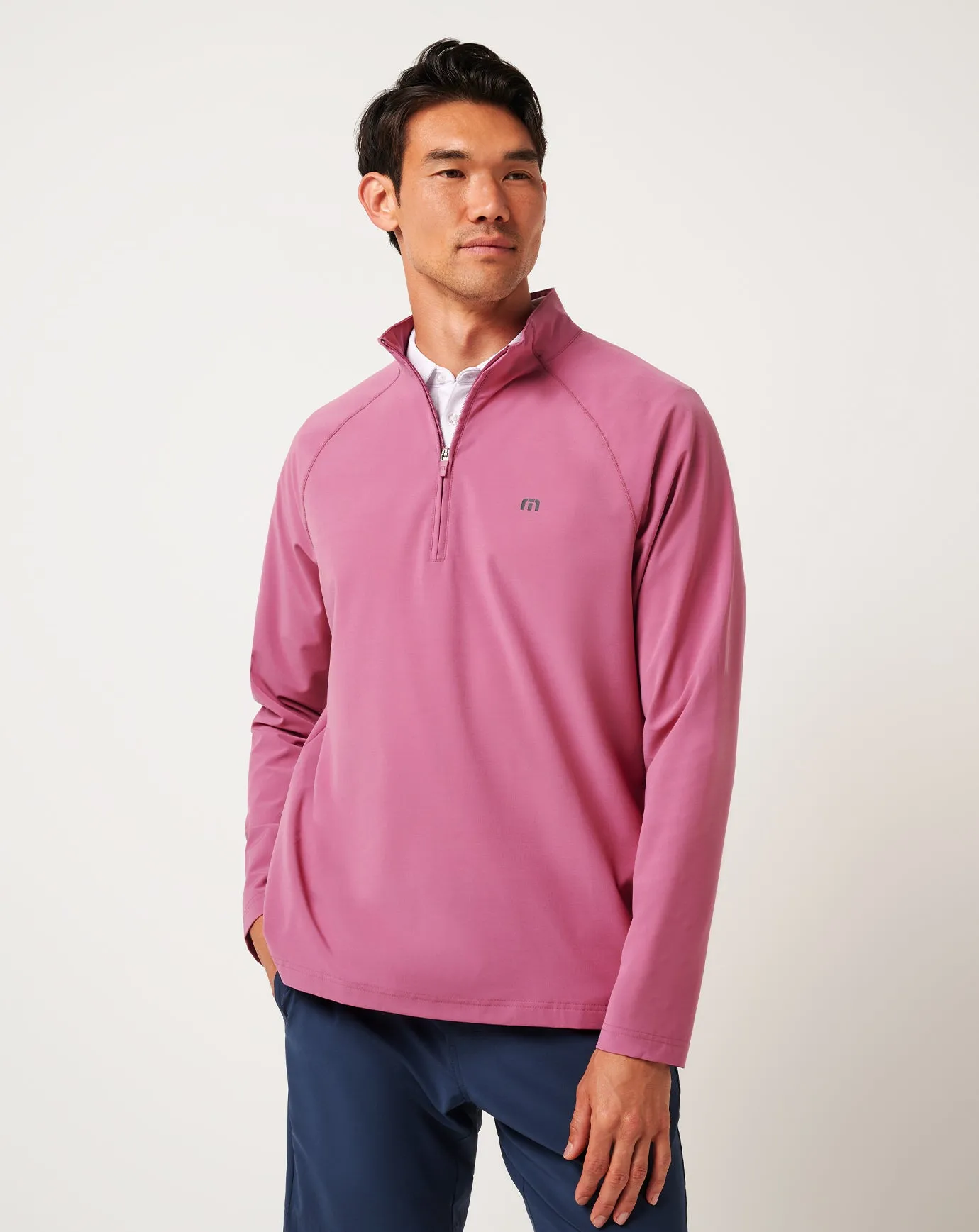 Air Tram Quarter Zip Formal top OversizedFit