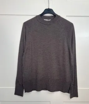 Hypoallergenic Lining Trendy Knitwear Mink Fine Merino Wool Jumper