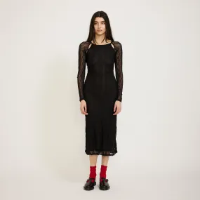 Tactile Feel Urban Spirit Mariposa Longsleeve Keyhole Dress Night
