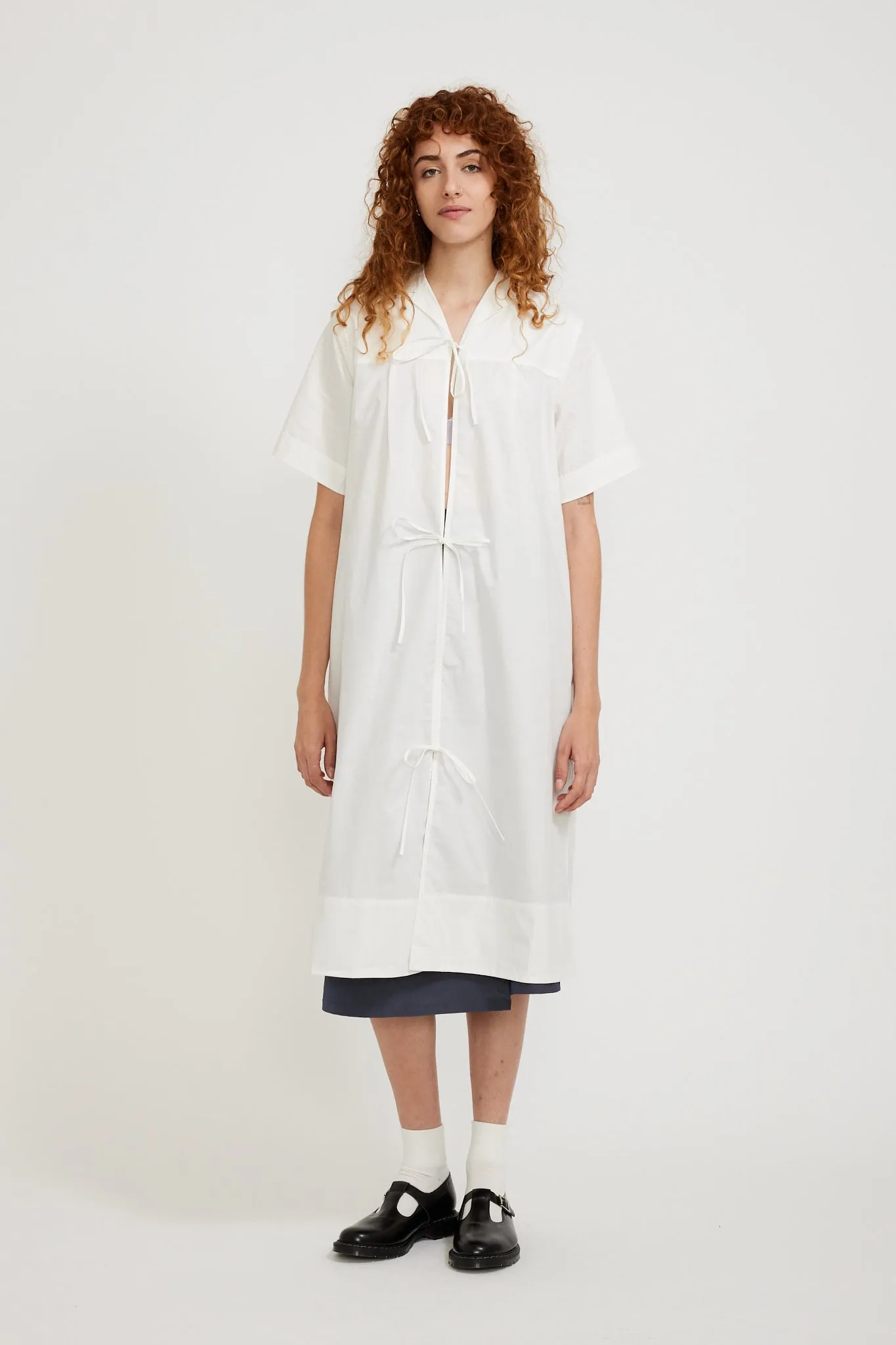 Trip Dress Ecru Simple Comfort