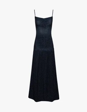 Ruched Front Scoop Maxi Dress Contemporary Look Formal Outfit