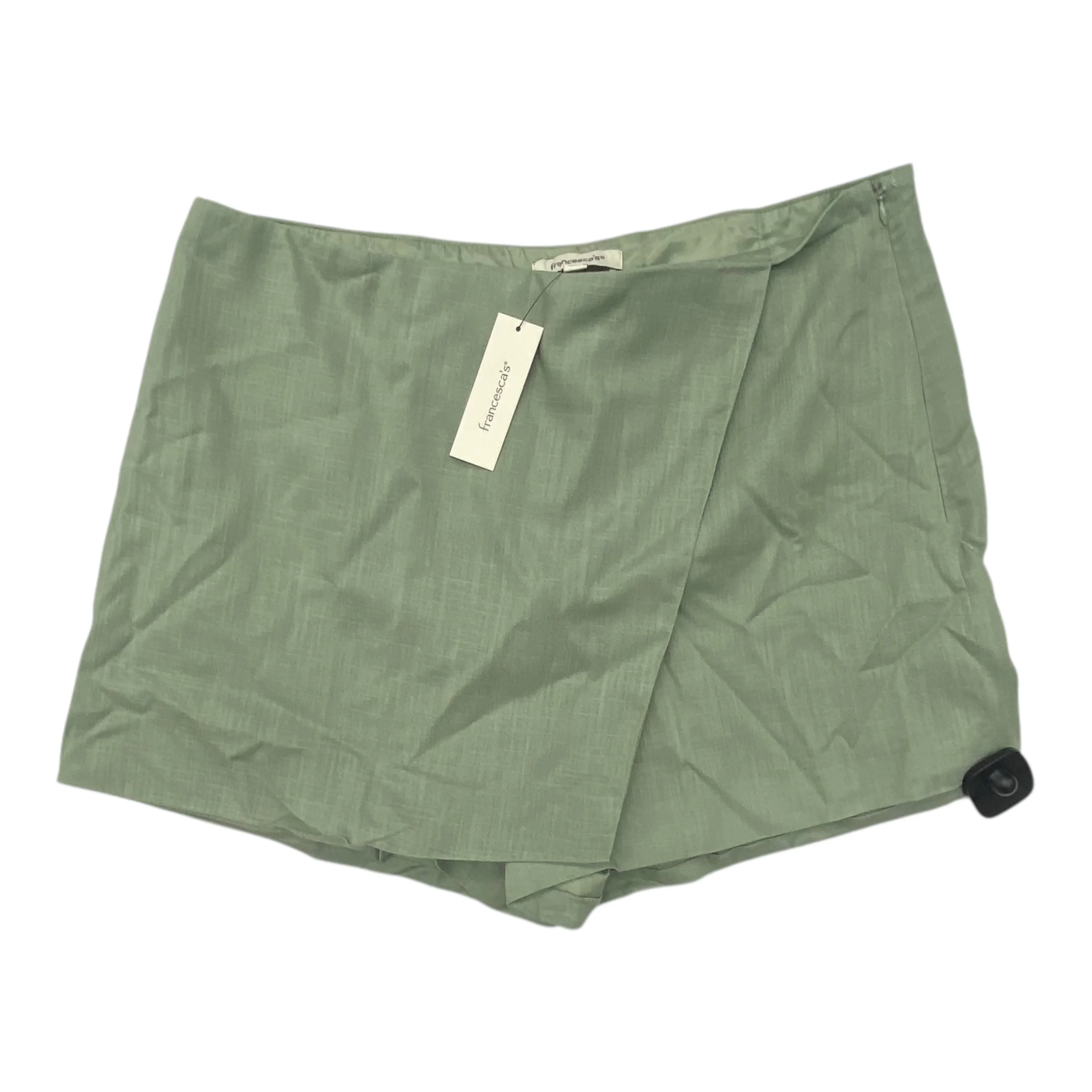 Skort By Francesca??S In Green, Size:Xl Relaxed Vibe