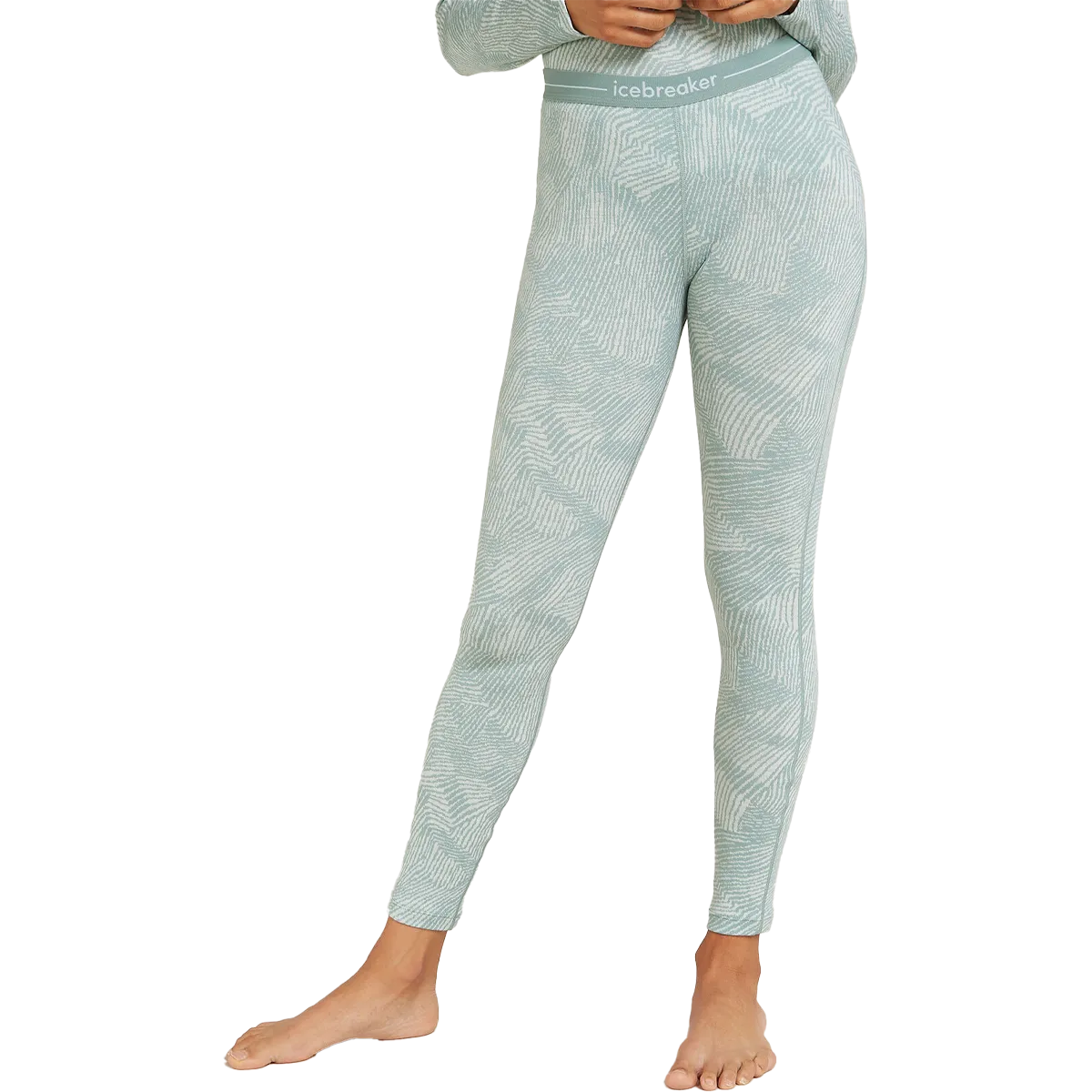 Women's Merino 260 Vertex Thermal Leggings Frozen Forms NonIrritatingStitching No Gap Waistband