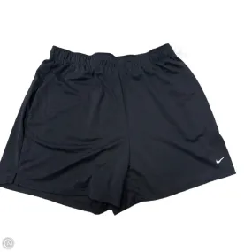 Athletic Shorts By Nike In Black, Size: 1x scarf Seam Free Construction