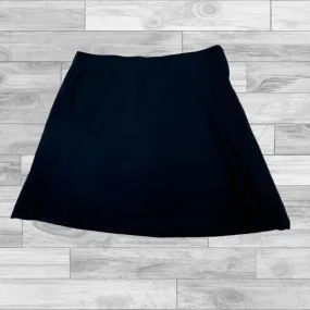 Style Moment Navy Skort Lands End, Size 6