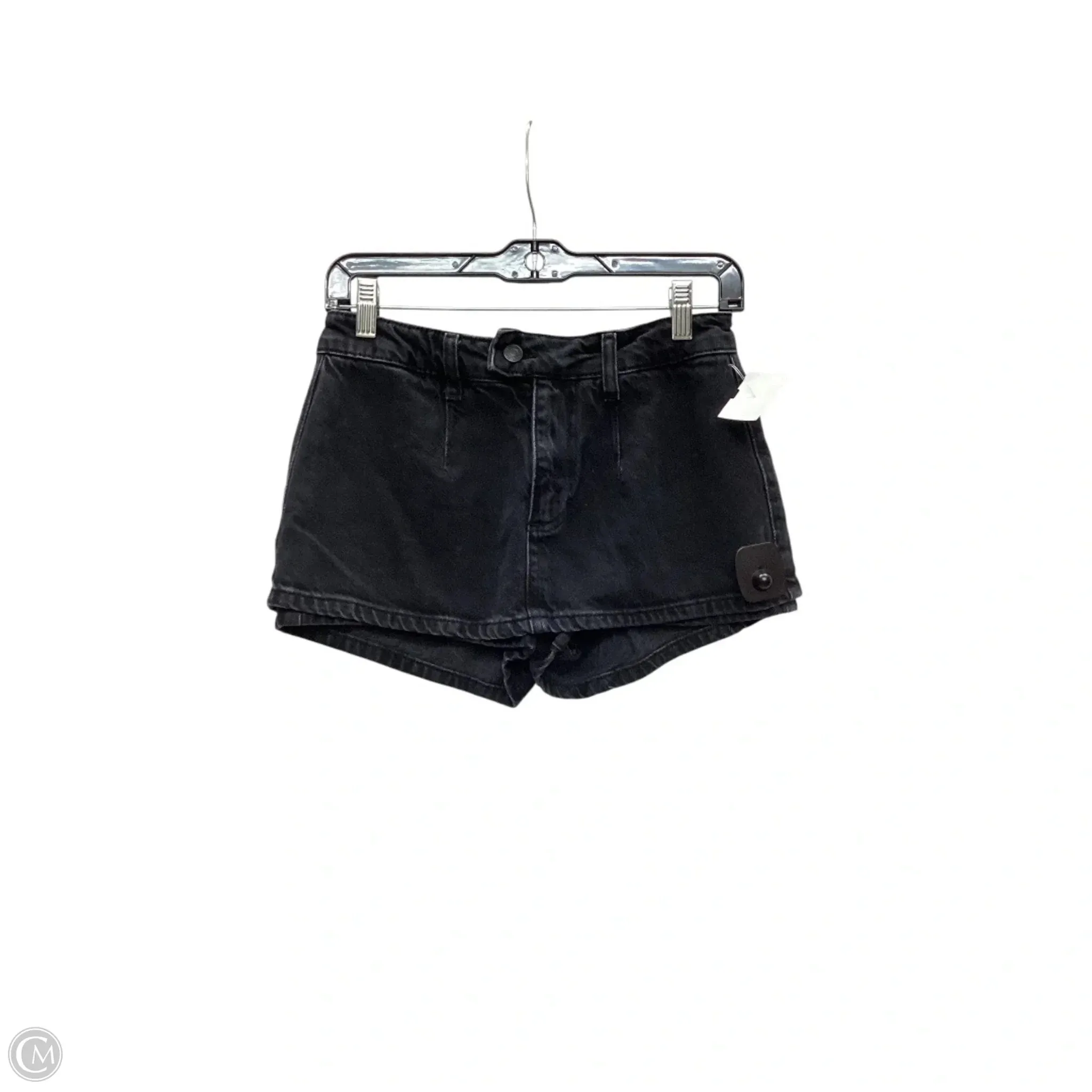 Skort By We The Free In Black Denim, Size: 2 Subtle Finish