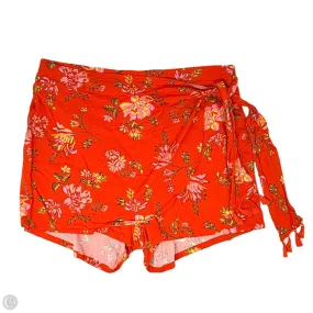 Skort By Torrid In Floral Print, Size: Xl Stylish Finish Sustainable Fabric