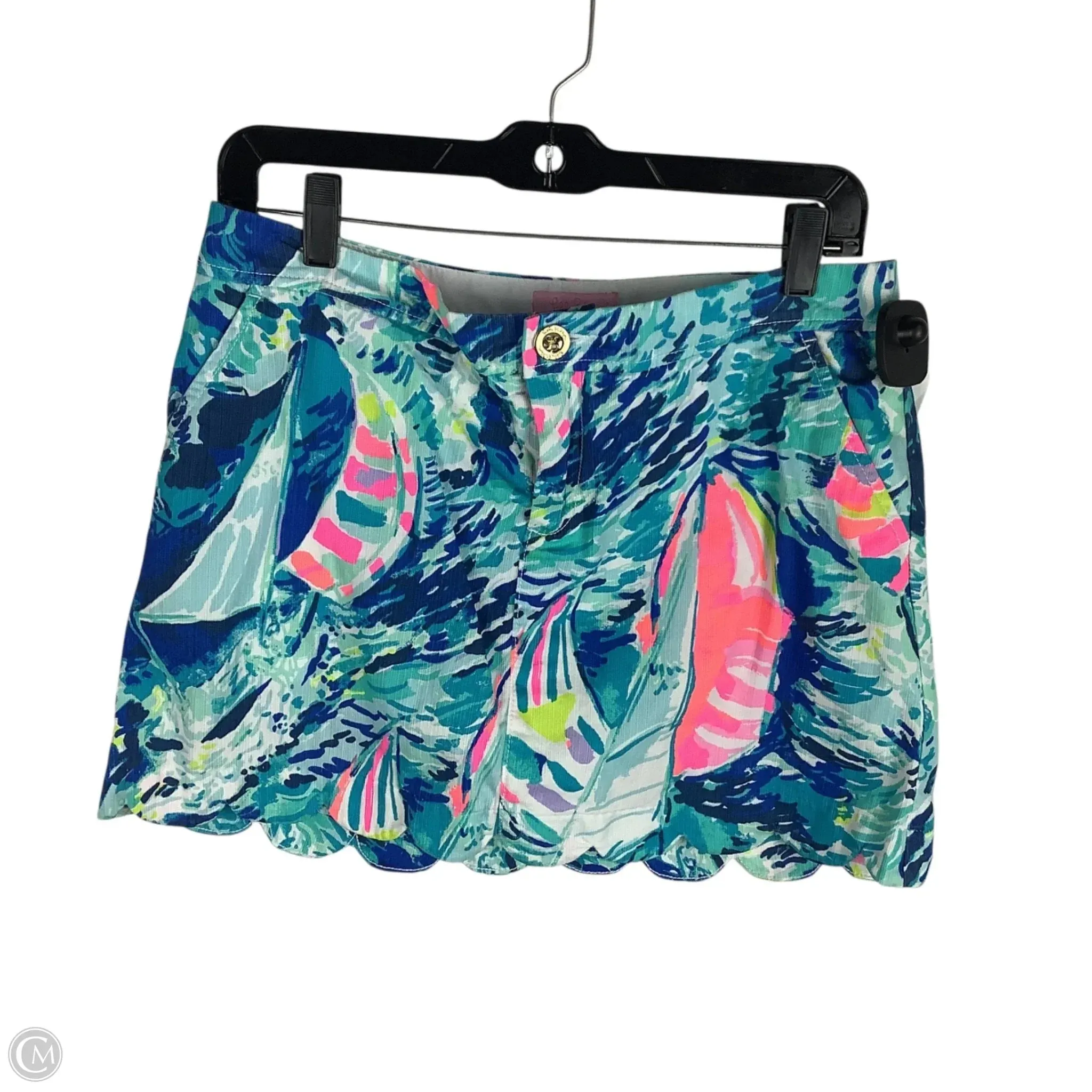 Performance Wear Skort Designer By Lilly Pulitzer In Multi-colored, Size: 6