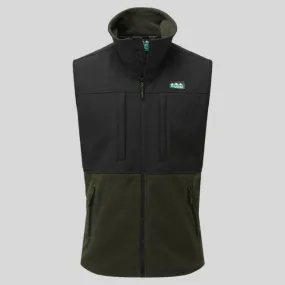 Men's Hybrid Vest Olive Formal Tank