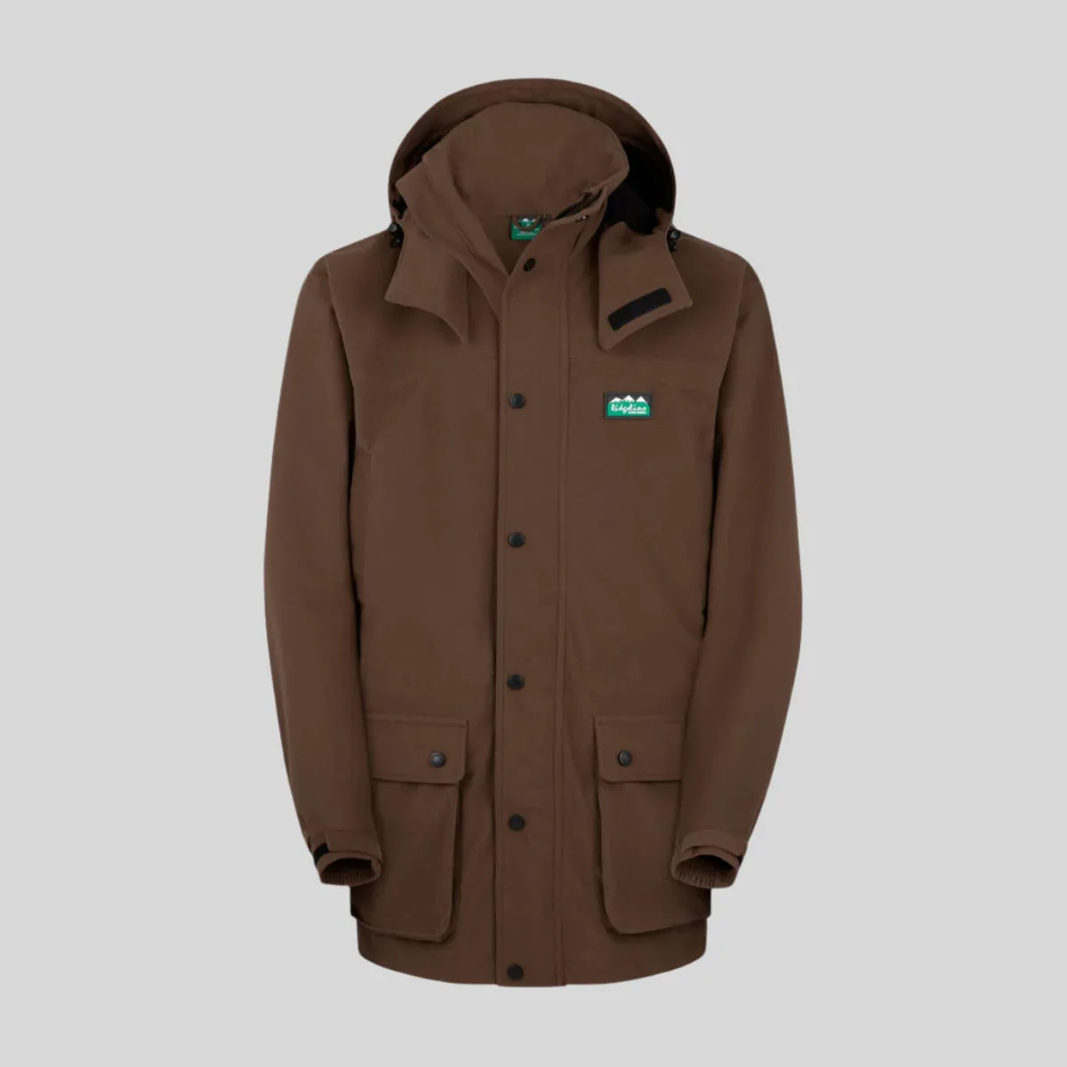 Convertible Collar Men's Torrent III Jacket Bark
