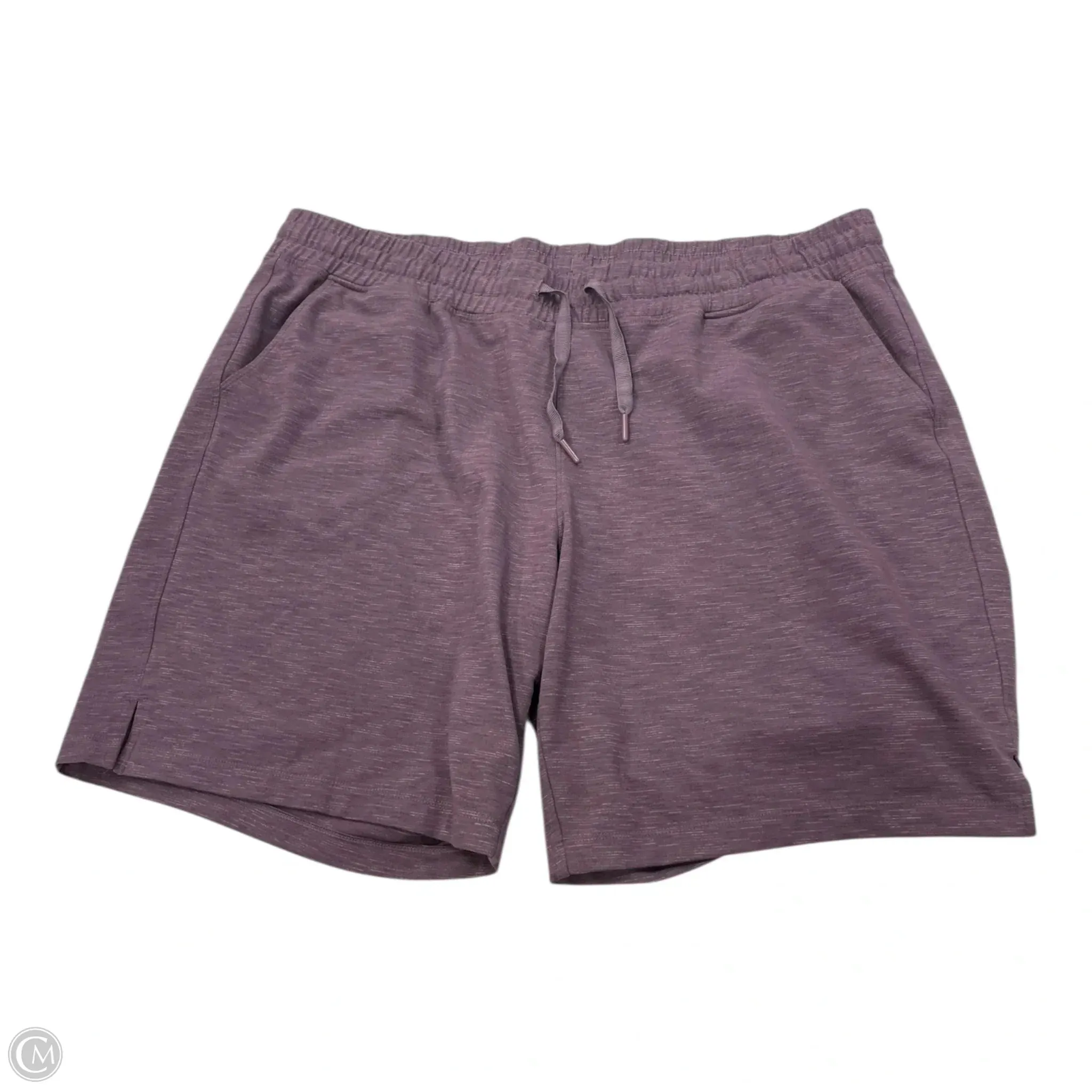 Fair trade dress shorts Athletic Shorts By Mondetta In Purple, Size: 1x