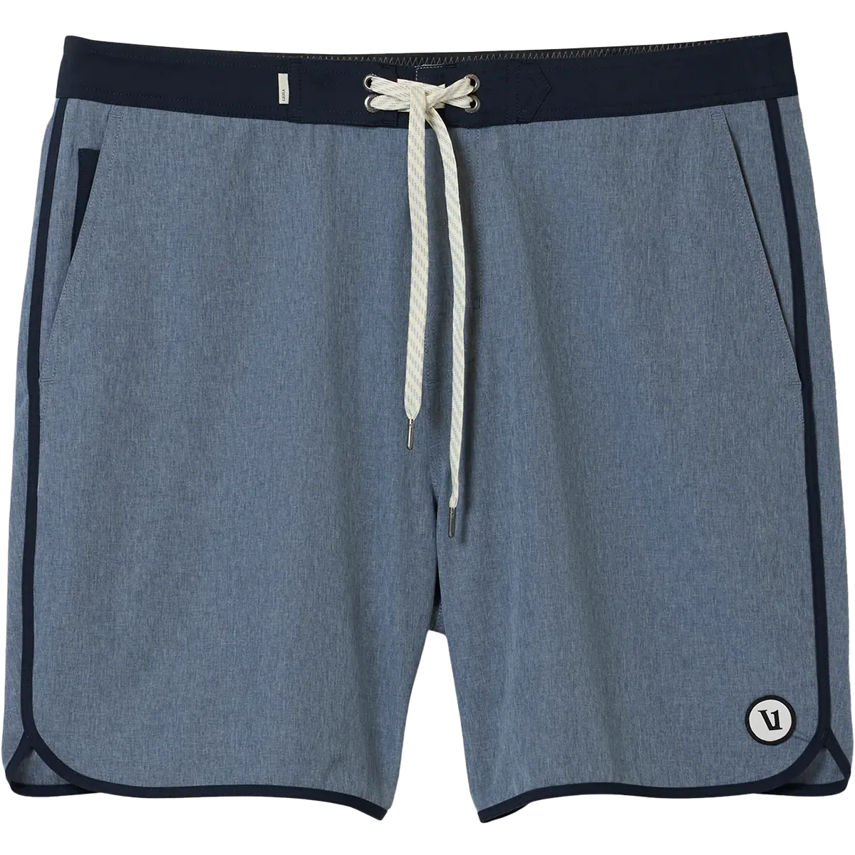 Ventilated Mesh Lining high waisted Men's Cruise Boardshort 18.5"