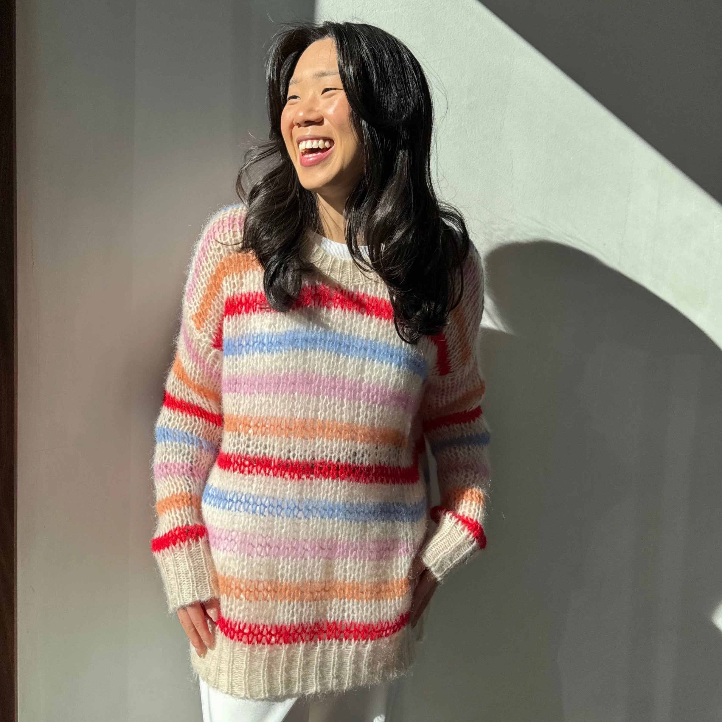 POPSICLE Loose Knit Sweater Effortless Comfort Fit Essential Warmth