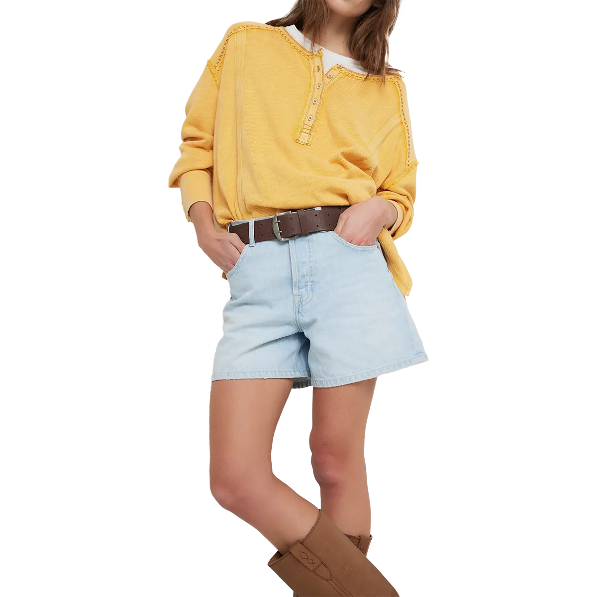 Women's Tippi Denim Short Training Wear