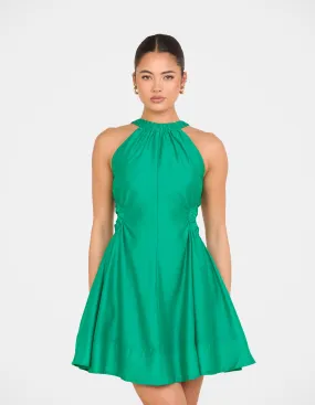 Odia Cut Out Mini Dress Soft Drape Quick Outfit