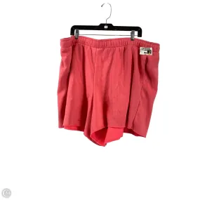 Athletic Shorts By Dsg Outerwear In Pink, Size: 2x equestrian wear Sweat Wicking Channels