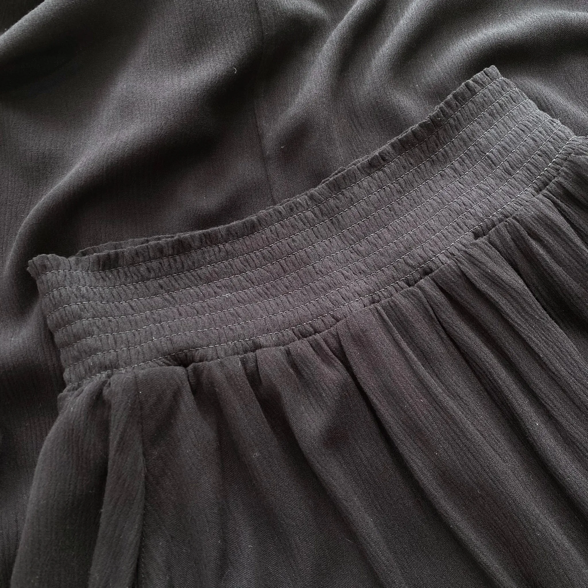 ONA Asymmetrical Skirt Light Outfit Convertible Length