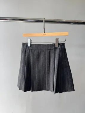 ON TIME Skirt High Waist Sheer Overlay