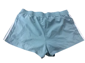 Compact Storage Feature Athletic Shorts By Adidas In Blue, Size:Xl