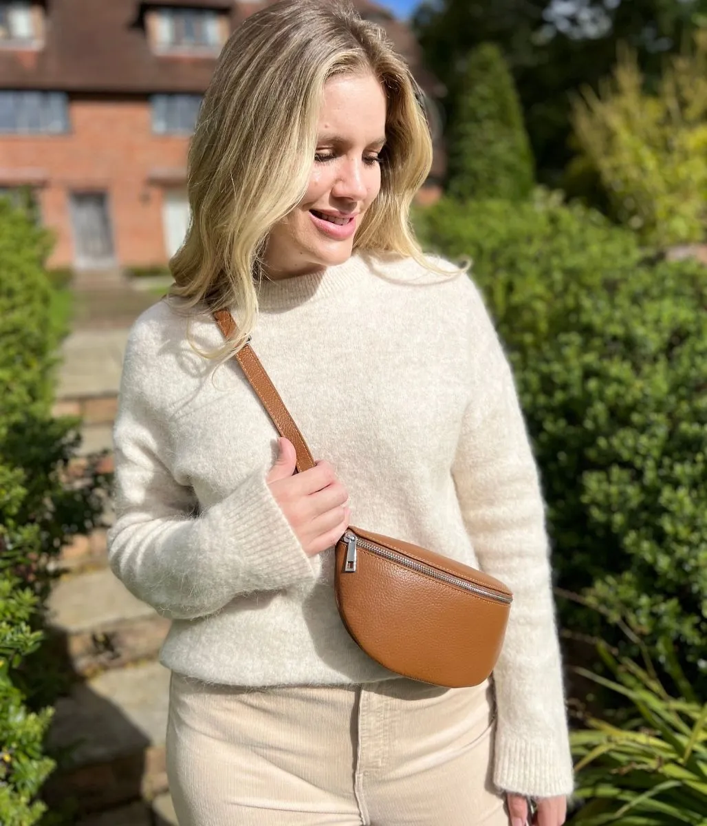 Cold Day Outfit Knitted Comfort Ecru Alpaca Blend Crew Neck Jumper