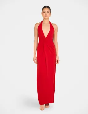 Tirelli Halter Maxi Dress Mood Comfort