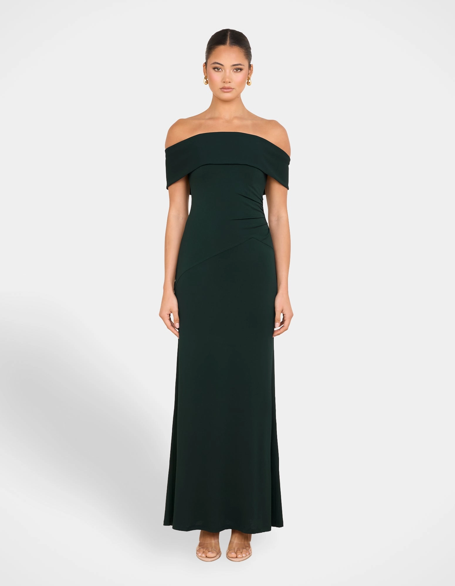 Barb Off Shoulder Gown Trend Smart