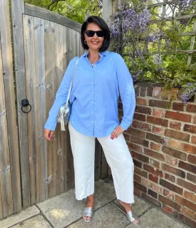 MinimalistStyle Casual Shoes Blue Chambray Shirt
