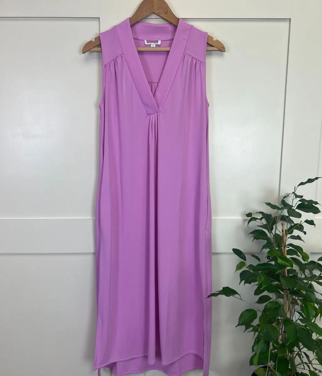 Pink Sleeveless Shift Dress HypoallergenicFiber Grab Now