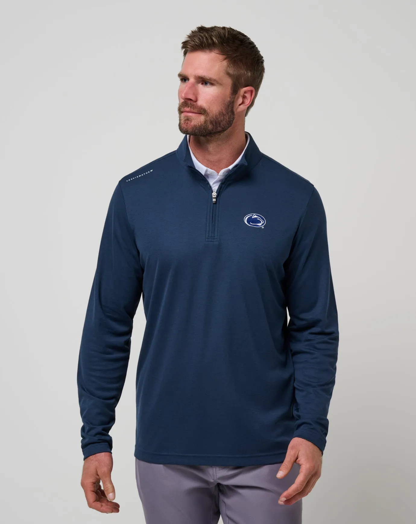 Active Tee Bound Seam Finish PSU Time To Tailgate Quarter Zip