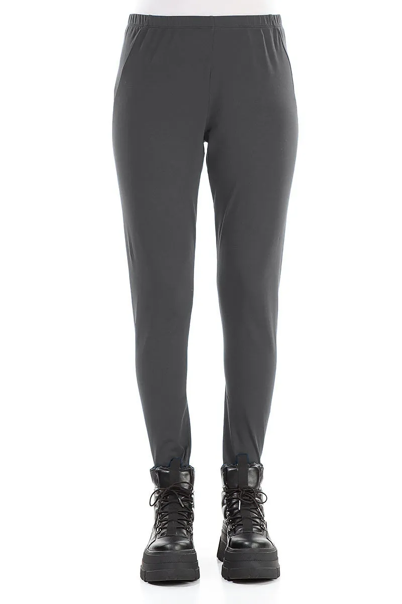 Graphite Cotton Leggings Weather Flex