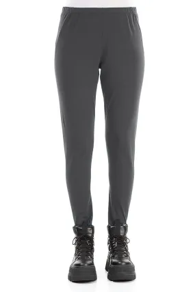Graphite Cotton Leggings Weather Flex