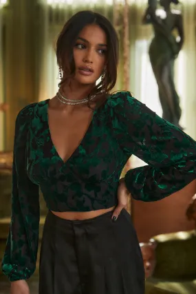 Odor Neutralizing Technology Basic Tank Love Affair Emerald Velvet Blouse