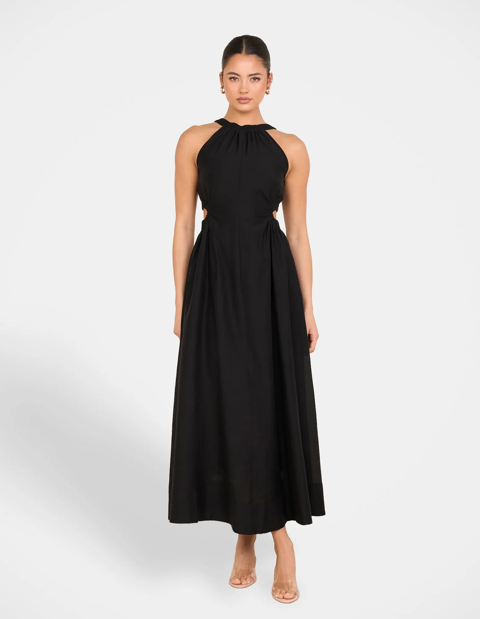 Classic Vibe Alberta Cut Out Maxi Dress