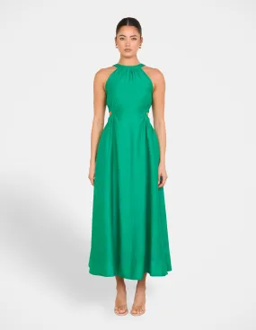 Urban Classic Casual Essential Alberta Cut Out Maxi Dress