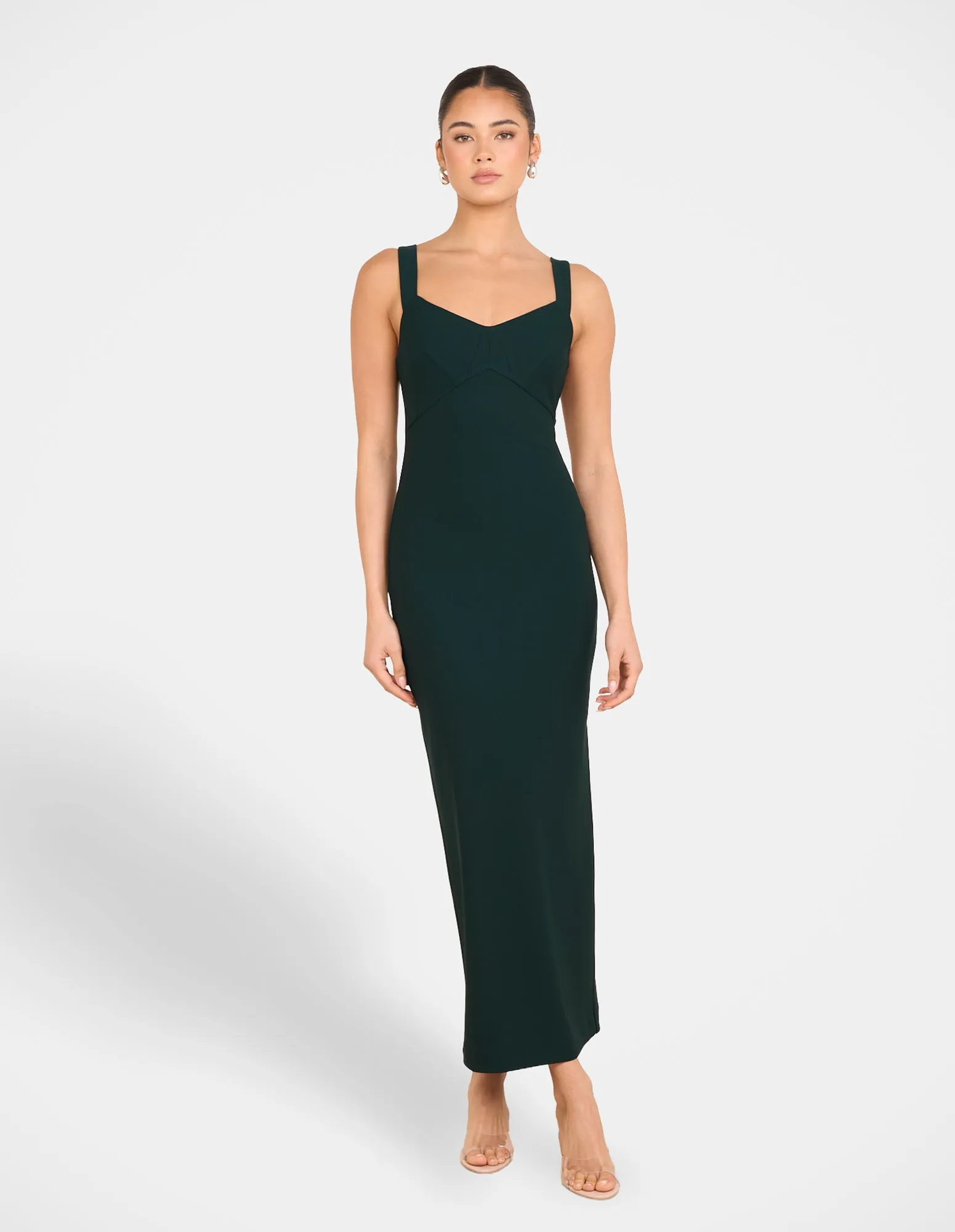 Rihanna Maxi Dress Embroidered Fabric