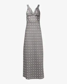 Ruched Cup Slip Maxi Dress Cool Simplicity