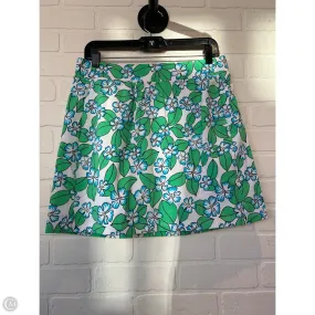 Skort By Talbots In Blue & Green, Size: 10p Outfit Details Breathable Lining