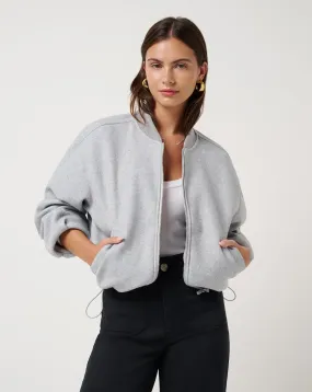 BondedHemline Cozy Knit Rustic Retreat Bomber