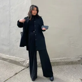 SABELLE Oversized Shirt Pocket Detailing