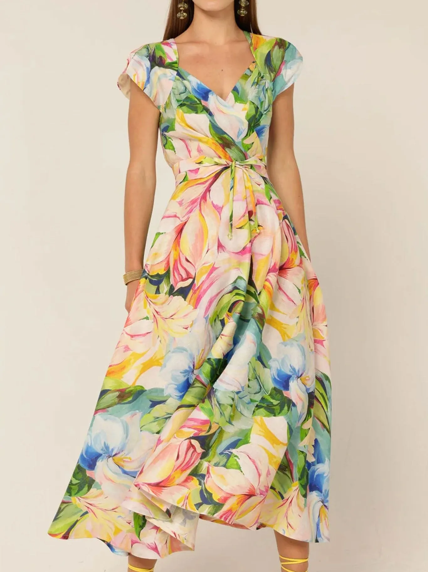 SACHA DRAKE DAHLIA MIDI DRESS Everyday Layers