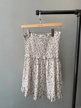 SAIL DAY Smocked Top High Strength Stitching