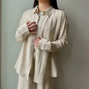 SAINT BARTS Oversized Shirt Lightweight Material