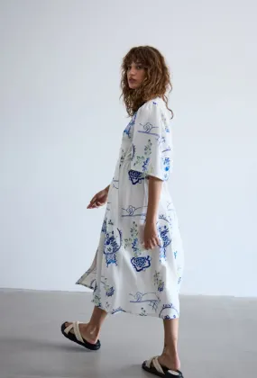 SANTORINI WRAP DRES Day Fit