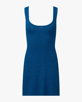 Breathable Comfort Wear Comfy Design Scoop Neck Mini Dress