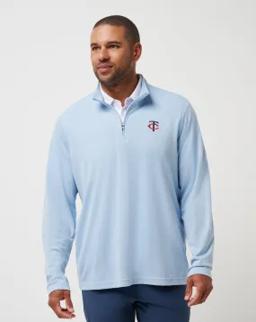 Ventilation Panel BreathableMeshPanels Minnesota Twins Time To Tailgate Quarter Zip