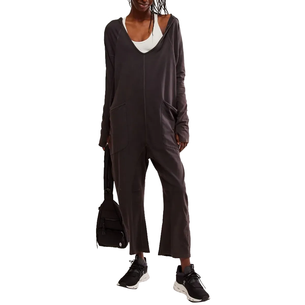 Comfy Texture Women's Hot Shot Long Sleeve Onesie