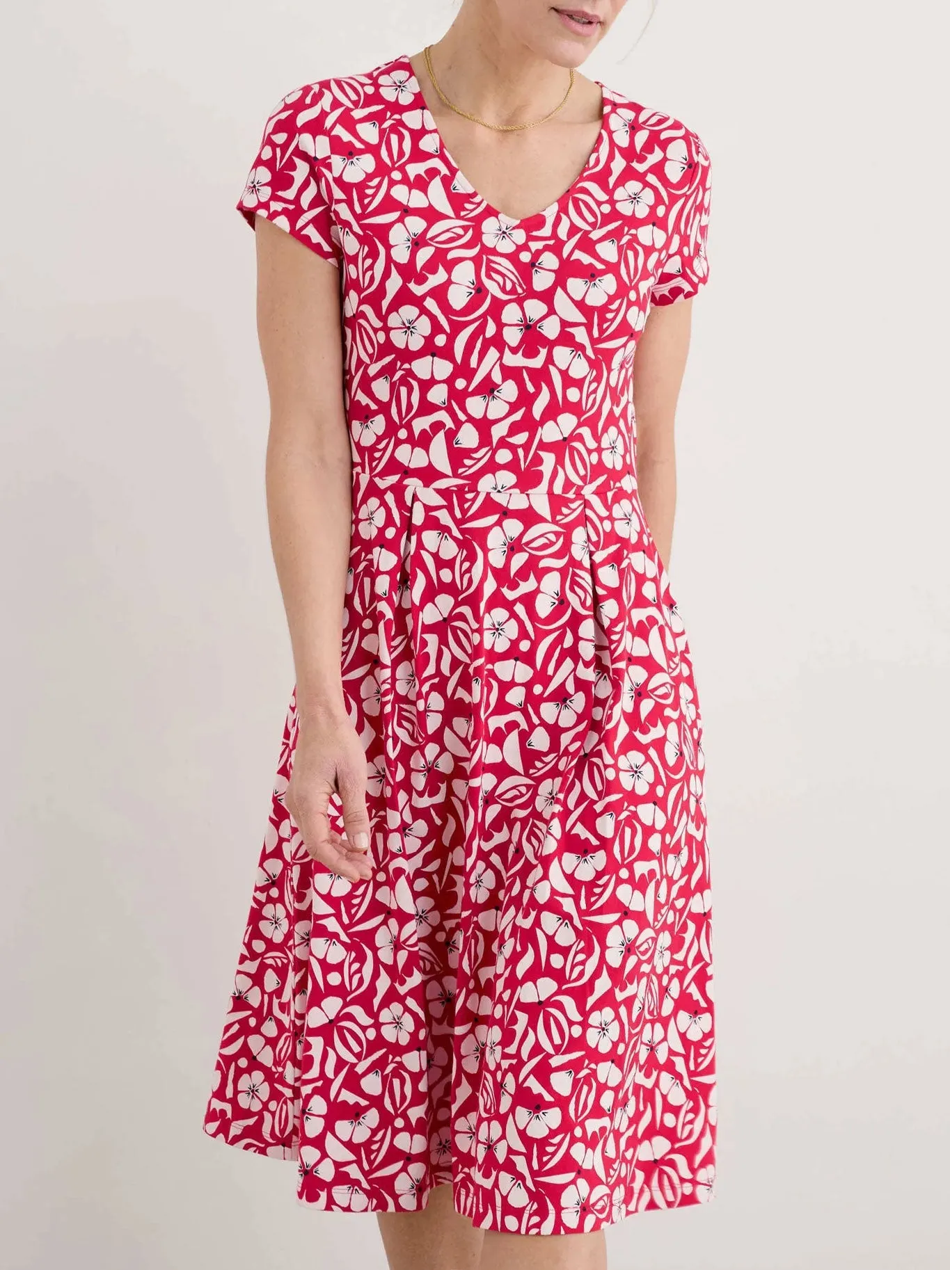 Bare Arm Mid Season SEASALT PIER VIEW DRESS