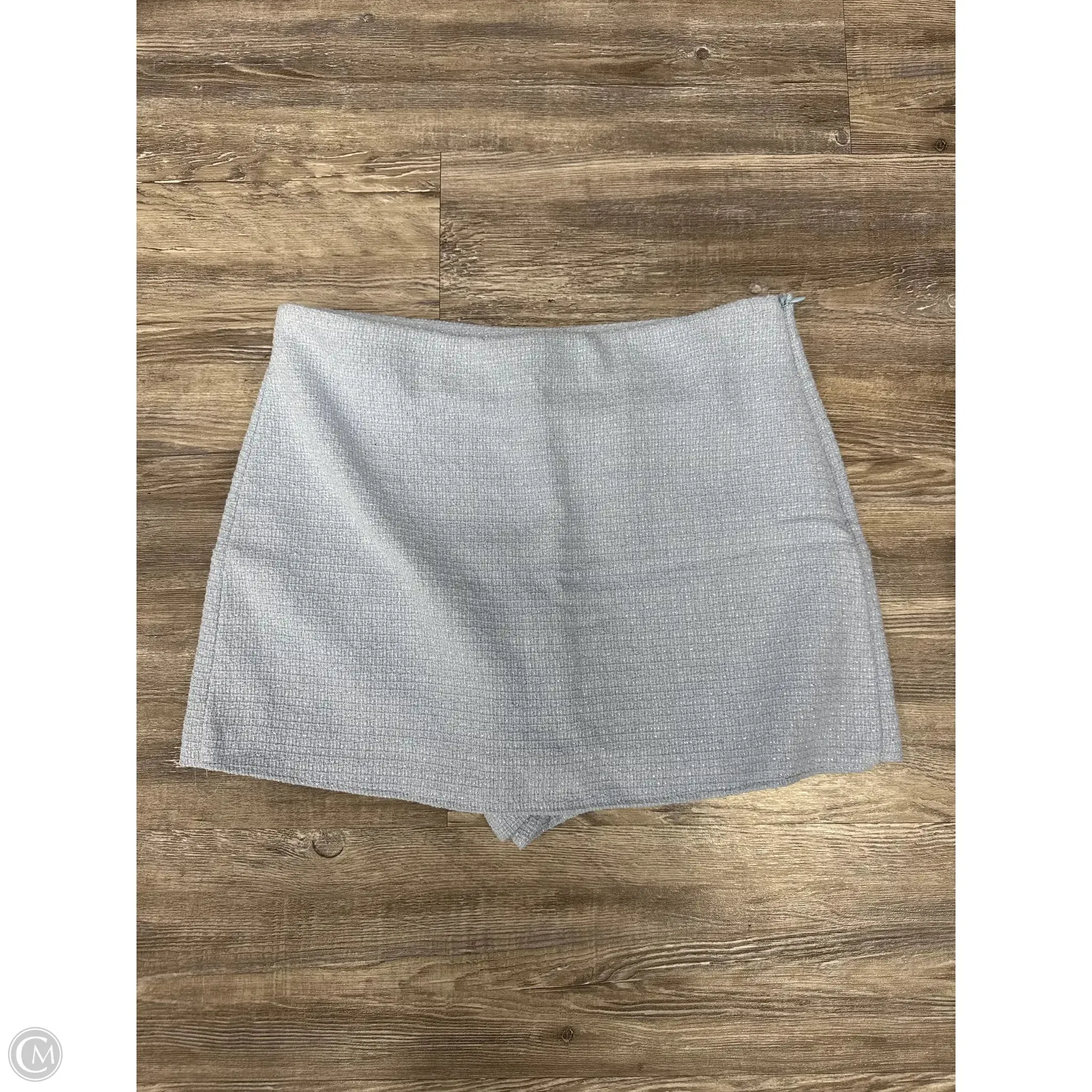 Skort By Zara In Blue, Size: L Cool Details Transitional Wear