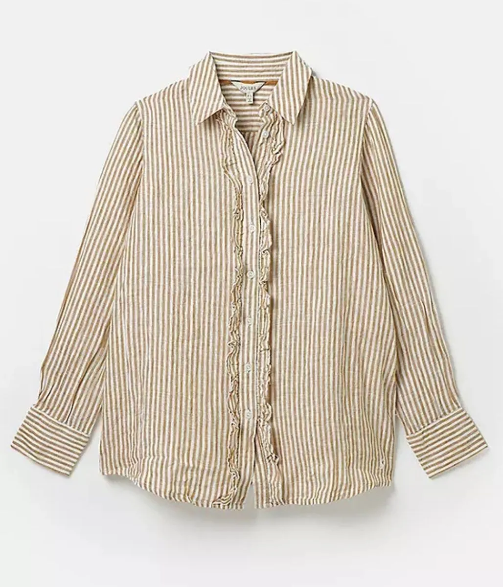 Casual Design Selene Striped LInen Shirt